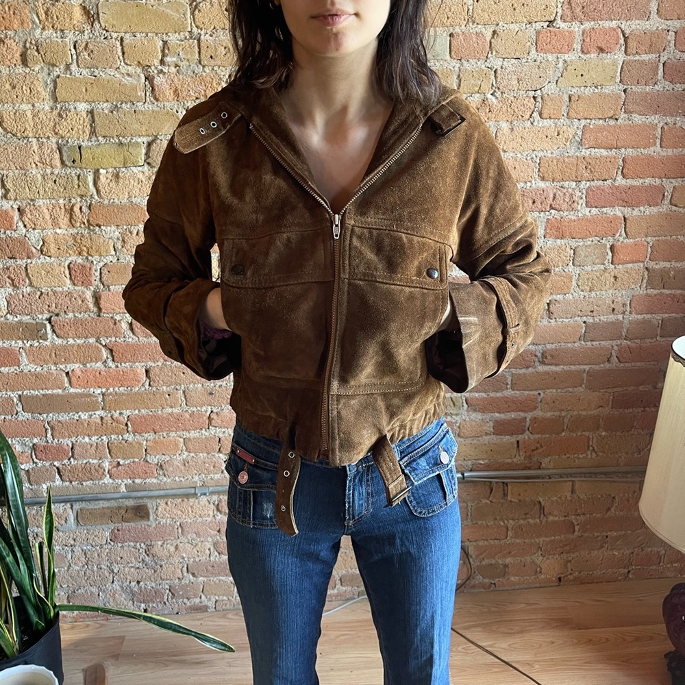 Perfect Condition Vintage Suede Jacket